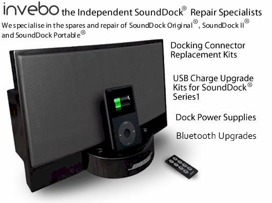 Invebo the  Bose SoundDock Repair Specialist